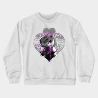 Nier Automata 2B neon love Crewneck Sweatshirt